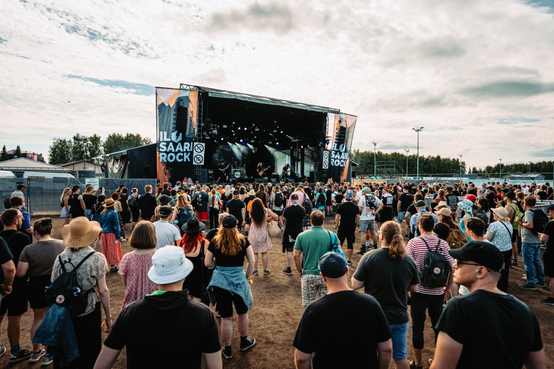 Decrowned at Ilosaarirock, Photo: Harri Säynevirta